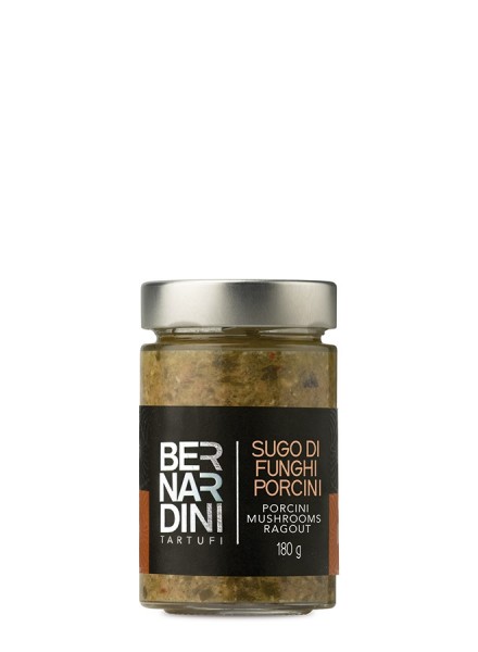 Sugo pronto di funghi porcini, 9,56 €, Bernardini Tartufi, Acqualagna