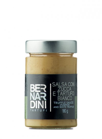 Salsa di zucca e tartufo bianco 180 gr