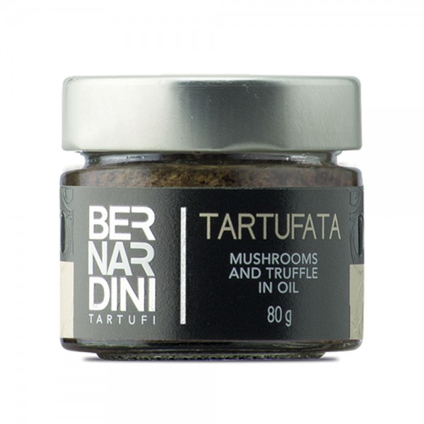 “Tartufata”, salsa de trufa negra de verano y setas, 9,36 €, Bernardini Tartufi Acqualagna