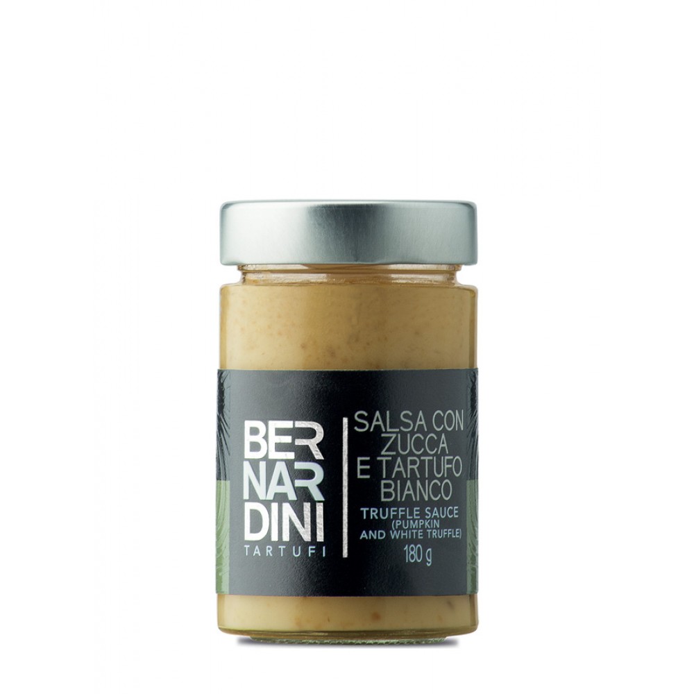 Salsa de calabaza y trufa blanca 180 gr, 15,29 €, Bernardini Tartufi Acqualagna
