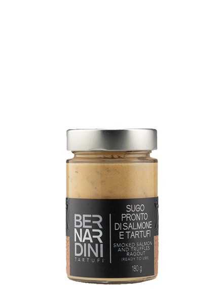 Salmon and truffle ragout, 13,07 €, Bernardini Truffles, Acqualagna Italia