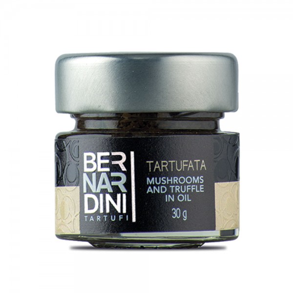 Mushrooms and truffle sauce 30 gr, 7,12 €, Bernardini Truffles, Acqualagna Italia