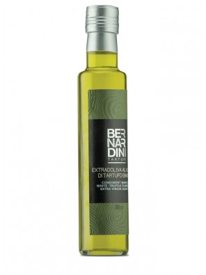 White truffle oil in bottle 250 ml