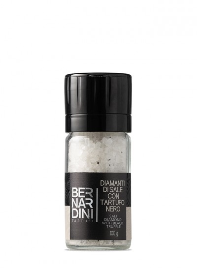 Salt diamonds with black truffle